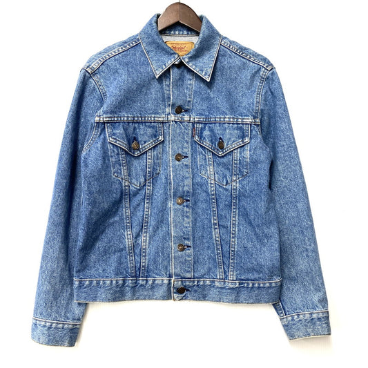 【中古品】【メンズ】 Levi's リーバイス DENIM JACKET 70505-0217 デニム ジャケット Gジャン アウター 146-260410-ay-04-izu サイズ：38 カラー：インディゴ 万代Net店