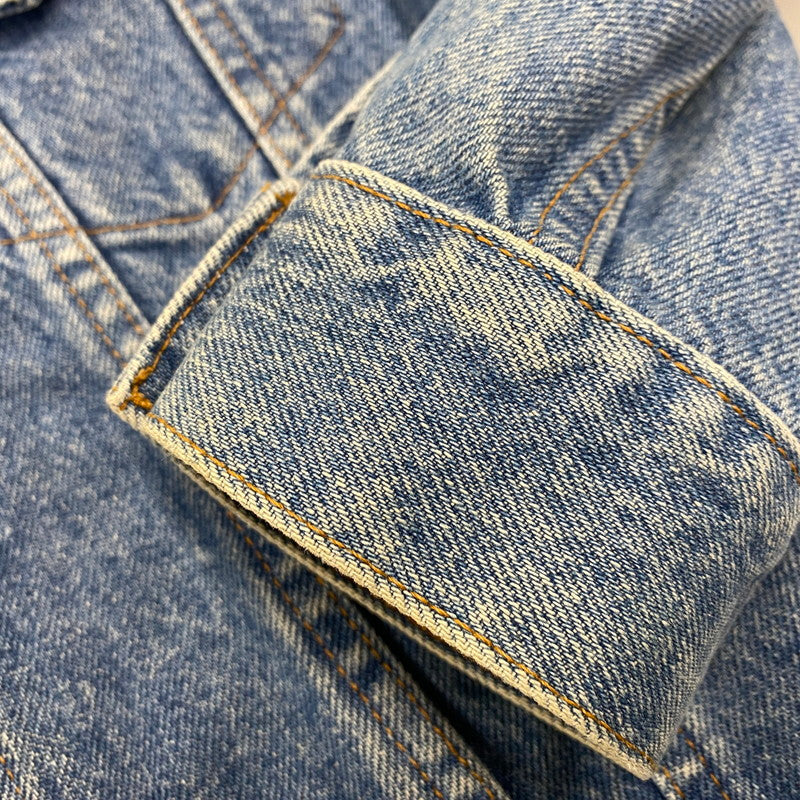 【中古品】【メンズ】 Levi's リーバイス DENIM JACKET 70505-0217 デニム ジャケット Gジャン アウター 146-260410-ay-04-izu サイズ：38 カラー：インディゴ 万代Net店