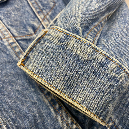 【中古品】【メンズ】 Levi's リーバイス DENIM JACKET 70505-0217 デニム ジャケット Gジャン アウター 146-260410-ay-04-izu サイズ：38 カラー：インディゴ 万代Net店