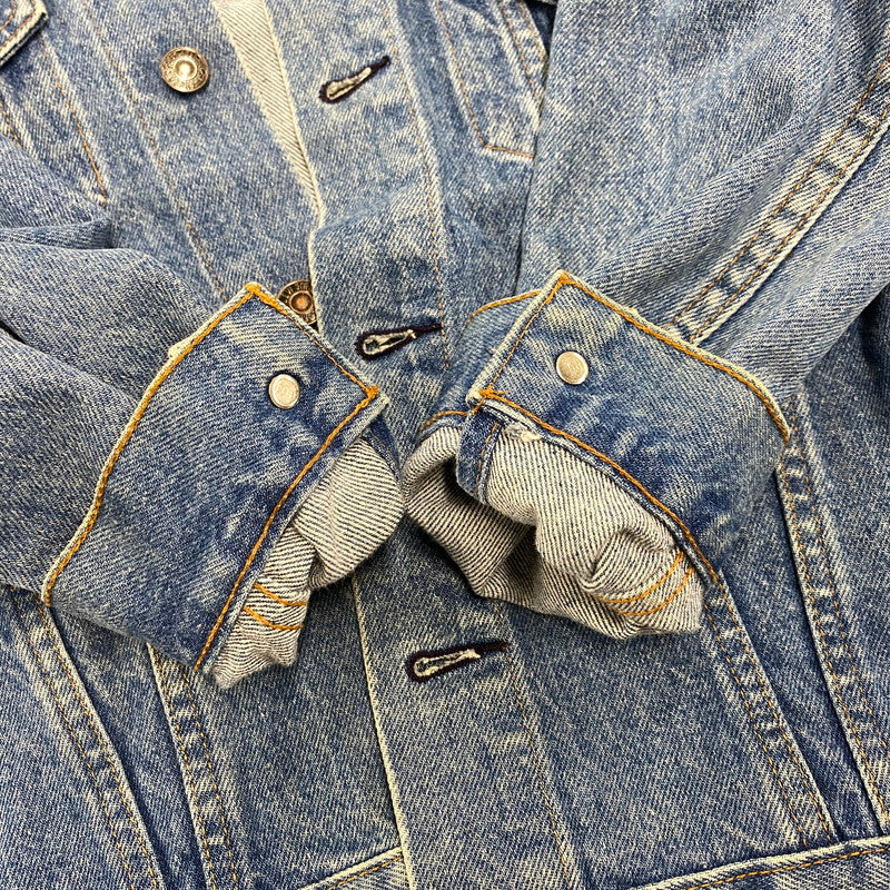 【中古品】【メンズ】 Levi's リーバイス DENIM JACKET 70505-0217 デニム ジャケット Gジャン アウター 146-260410-ay-04-izu サイズ：38 カラー：インディゴ 万代Net店