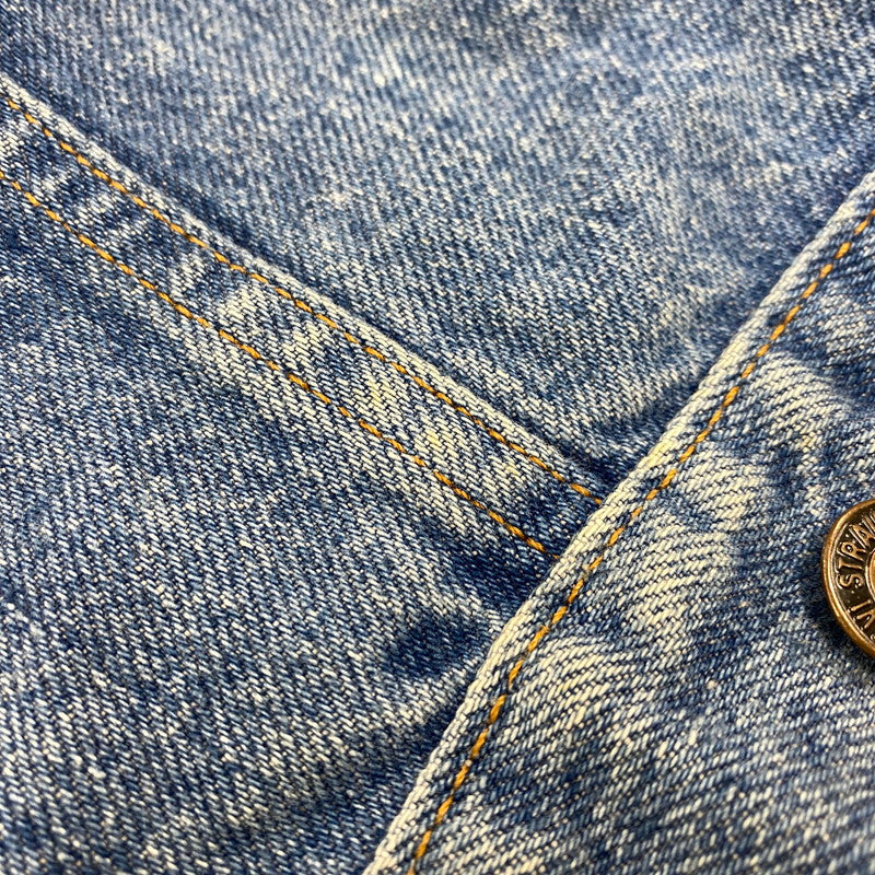 【中古品】【メンズ】 Levi's リーバイス DENIM JACKET 70505-0217 デニム ジャケット Gジャン アウター 146-260410-ay-04-izu サイズ：38 カラー：インディゴ 万代Net店