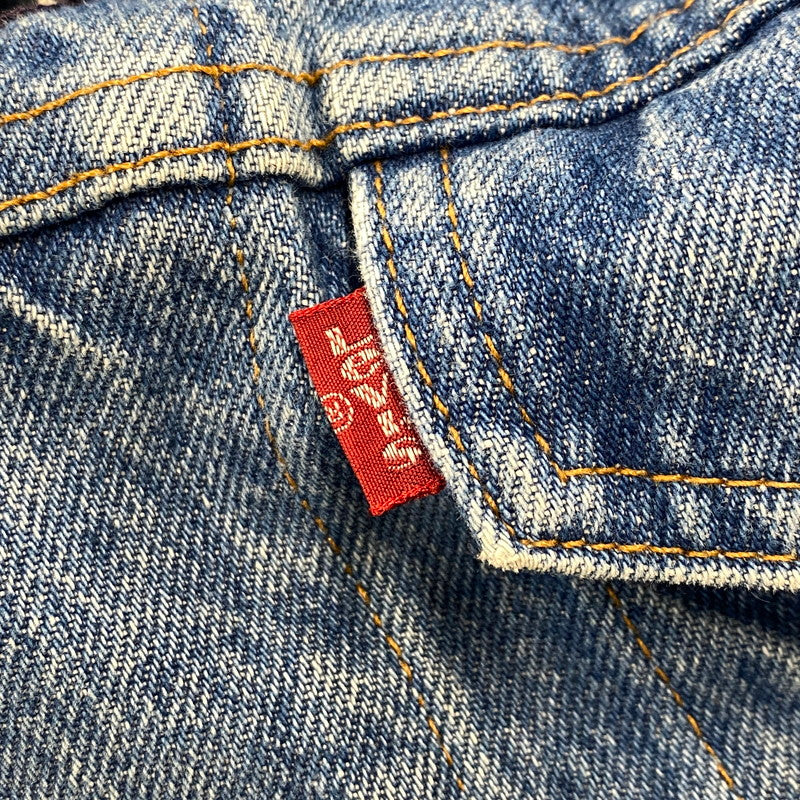 【中古品】【メンズ】 Levi's リーバイス DENIM JACKET 70505-0217 デニム ジャケット Gジャン アウター 146-260410-ay-04-izu サイズ：38 カラー：インディゴ 万代Net店
