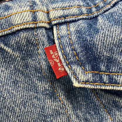 【中古品】【メンズ】 Levi's リーバイス DENIM JACKET 70505-0217 デニム ジャケット Gジャン アウター 146-260410-ay-04-izu サイズ：38 カラー：インディゴ 万代Net店