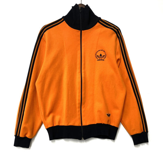 【中古品】【メンズ】 adidas アディダス TRACK JACKET ADS-3F デサント製 トラックジャケット アウター 146-260410-ay-03-izu サイズ：3 カラー：オレンジ 万代Net店