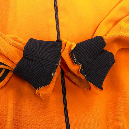 【中古品】【メンズ】 adidas アディダス TRACK JACKET ADS-3F デサント製 トラックジャケット アウター 146-260410-ay-03-izu サイズ：3 カラー：オレンジ 万代Net店