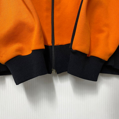 【中古品】【メンズ】 adidas アディダス TRACK JACKET ADS-3F デサント製 トラックジャケット アウター 146-260410-ay-03-izu サイズ：3 カラー：オレンジ 万代Net店