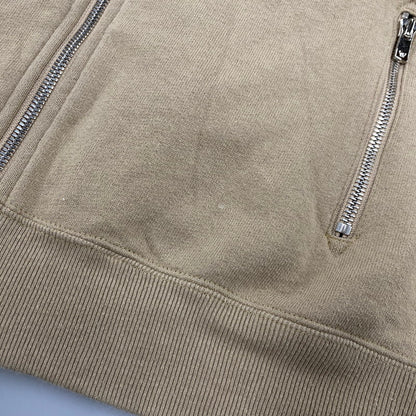 【中古品】【メンズ】 × NUBIAN ヌビアン OT1587 別注 R.C.TRACK JACKET COTTON JERSEY トラック ジャケット コットン ジャージー アウター 140-260412-kh-09-izu サイズ：L カラー：ベージュ×グリーン 万代Net店