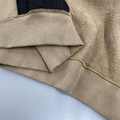 【中古品】【メンズ】 × NUBIAN ヌビアン OT1587 別注 R.C.TRACK JACKET COTTON JERSEY トラック ジャケット コットン ジャージー アウター 140-260412-kh-09-izu サイズ：L カラー：ベージュ×グリーン 万代Net店