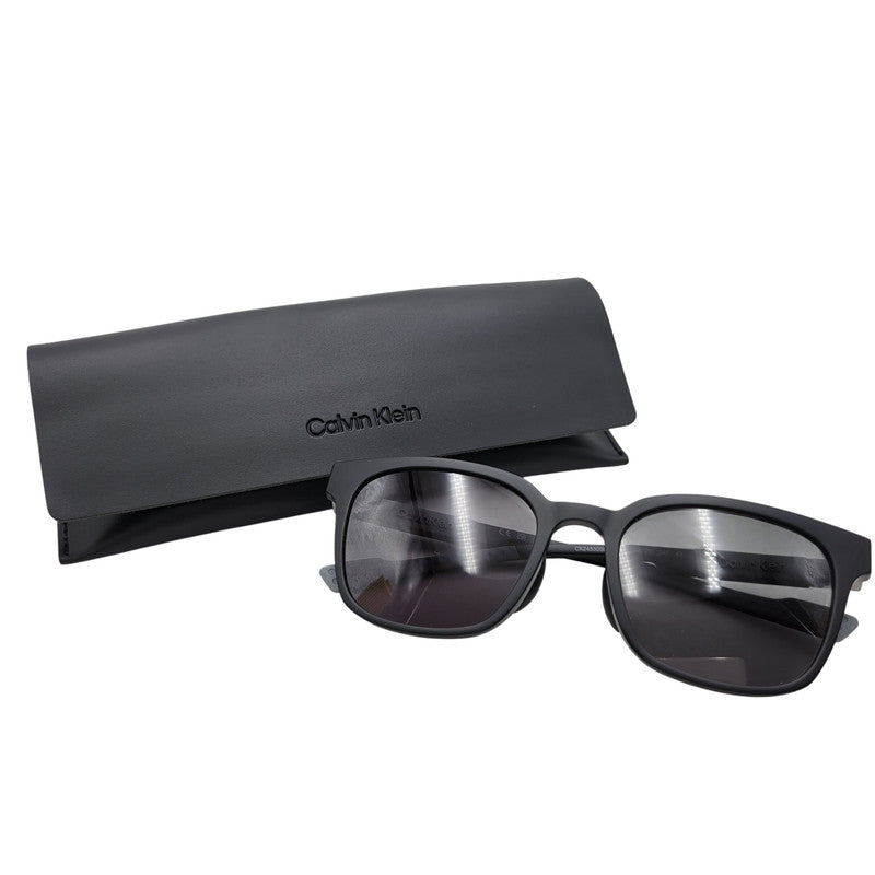 【中古品】【メンズ/レディース】 CALVIN KLEIN カルバン・クライン CK24530SLB SUNGLASSES サングラス 小物 服飾雑貨 203-260410-ay-02-izu サイズ：54口20-145 カラー：ブラック 万代Net店