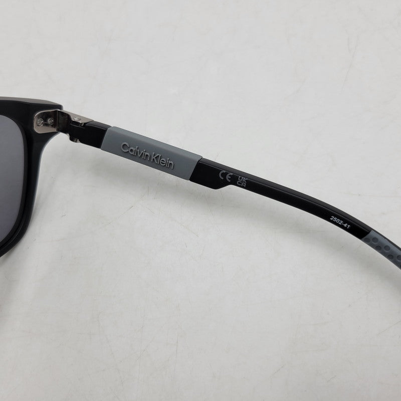 【中古品】【メンズ/レディース】 CALVIN KLEIN カルバン・クライン CK24530SLB SUNGLASSES サングラス 小物 服飾雑貨 203-260410-ay-02-izu サイズ：54口20-145 カラー：ブラック 万代Net店
