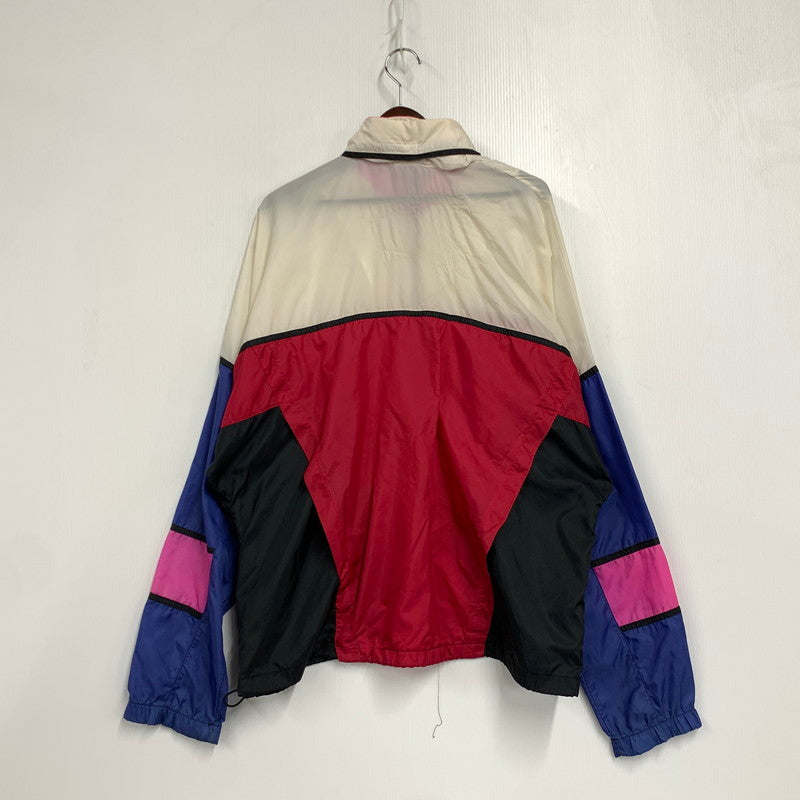 【現状渡し品】【メンズ】 NIKE ナイキ 銀タグ 90S ZIPUP NYLON JACKET ジップアップ ナイロン ジャケット アウター 146-260801-yn-05-izu サイズ：不明 カラー：マルチ 万代Net店