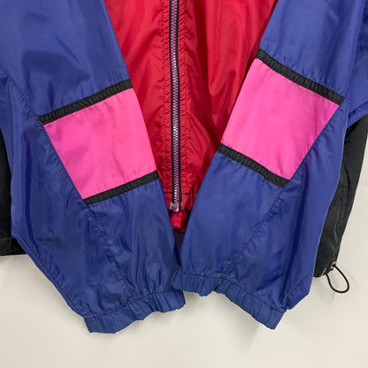 【現状渡し品】【メンズ】 NIKE ナイキ 銀タグ 90S ZIPUP NYLON JACKET ジップアップ ナイロン ジャケット アウター 146-260801-yn-05-izu サイズ：不明 カラー：マルチ 万代Net店