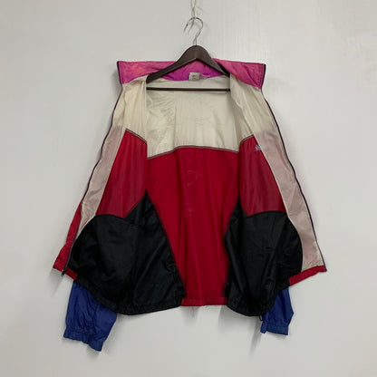 【現状渡し品】【メンズ】 NIKE ナイキ 銀タグ 90S ZIPUP NYLON JACKET ジップアップ ナイロン ジャケット アウター 146-260801-yn-05-izu サイズ：不明 カラー：マルチ 万代Net店