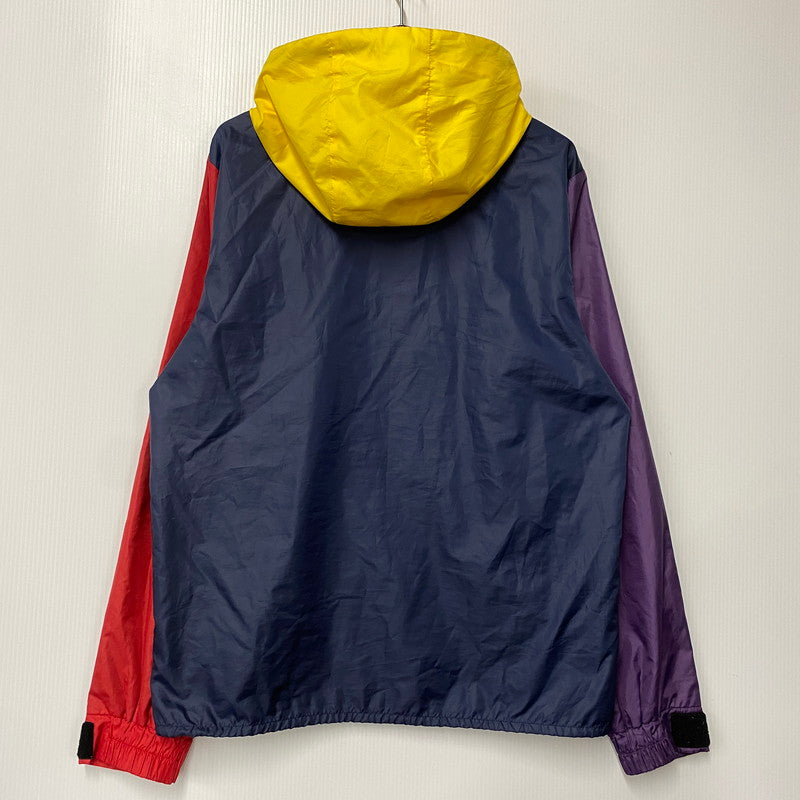 【中古品】【メンズ】 A BATHING APE アベイシングエイプ CRAZY PATTERN ZIPUP NYLON HOODED MOUNTAIN JACKET クレイジー パターン ジップアップ ナイロン フーデッド マウンテン ジャケット アウター 142-260410-ya-13-izu サイズ：L カラー：マルチ 万代Net店
