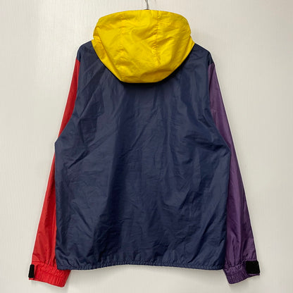 【中古品】【メンズ】 A BATHING APE アベイシングエイプ CRAZY PATTERN ZIPUP NYLON HOODED MOUNTAIN JACKET クレイジー パターン ジップアップ ナイロン フーデッド マウンテン ジャケット アウター 142-260410-ya-13-izu サイズ：L カラー：マルチ 万代Net店