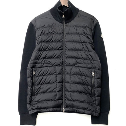 【中古品】【メンズ】 CARDIGAN TRICO 20919B50700 カーディガン トリコット ダウンジャケット アウター 141-260410-ay-05-izu サイズ：L カラー：ブラック 万代Net店