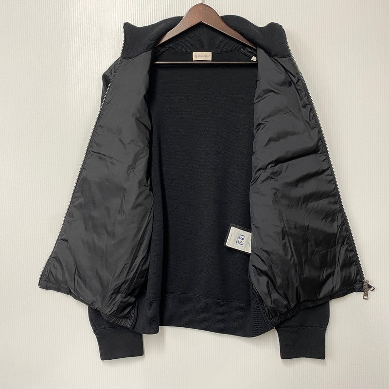 【中古品】【メンズ】 CARDIGAN TRICO 20919B50700 カーディガン トリコット ダウンジャケット アウター 141-260410-ay-05-izu サイズ：L カラー：ブラック 万代Net店
