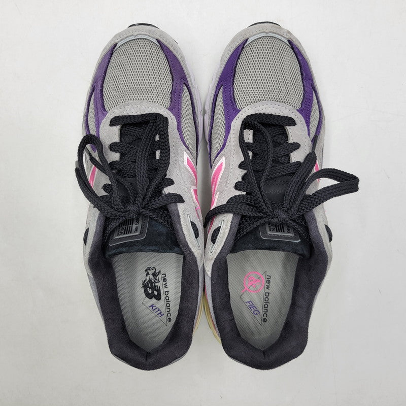【中古品】【メンズ】 × KITH キス × UNITED ARROWS&SONS ユナイテッドアローズ アンド サンズ 990V4 スニーカー シューズ 靴 162-260410-ya-06-izu サイズ：27cm カラー：SMOKED PEARL 万代Net店
