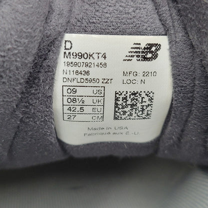 【中古品】【メンズ】 × KITH キス × UNITED ARROWS&SONS ユナイテッドアローズ アンド サンズ 990V4 スニーカー シューズ 靴 162-260410-ya-06-izu サイズ：27cm カラー：SMOKED PEARL 万代Net店