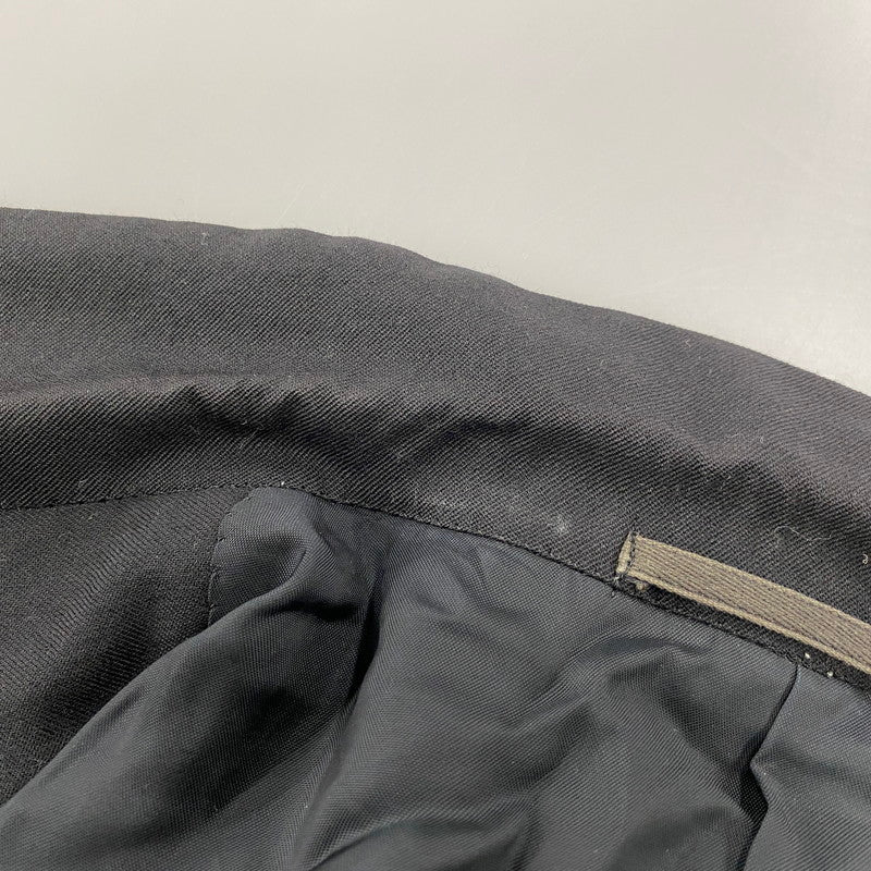 【中古品】【メンズ】 COMME des GARCONS HOMME コムデギャルソンオム HS-11006L WOOL DOUBLE TAILORED JACKET ウール ダブル テーラード ジャケット アウター 140-260412-kh-05-izu サイズ：L カラー：ブラック 万代Net店
