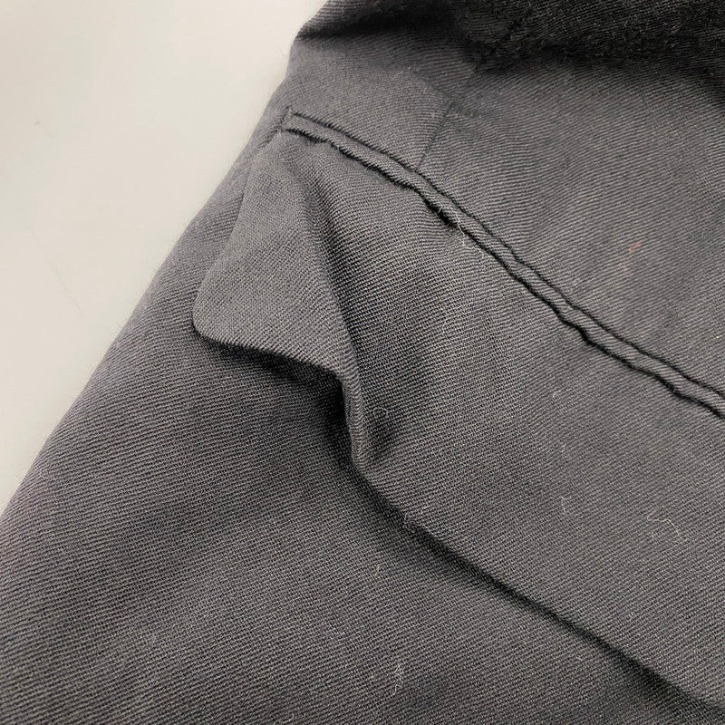 【中古品】【メンズ】 COMME des GARCONS HOMME コムデギャルソンオム HS-11006L WOOL DOUBLE TAILORED JACKET ウール ダブル テーラード ジャケット アウター 140-260412-kh-05-izu サイズ：L カラー：ブラック 万代Net店