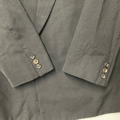 【中古品】【メンズ】 COMME des GARCONS HOMME コムデギャルソンオム HS-11006L WOOL DOUBLE TAILORED JACKET ウール ダブル テーラード ジャケット アウター 140-260412-kh-05-izu サイズ：L カラー：ブラック 万代Net店