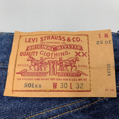 【中古品】【メンズ】 Levi's リーバイス 501-0000 サークルRタブ 刻印555 USA製 97年6月製 90’S DENIM PANTS デニム パンツ ズボンボトムス 157-260411-ya-04-izu サイズ：30×32 カラー：インディゴ 万代Net店
