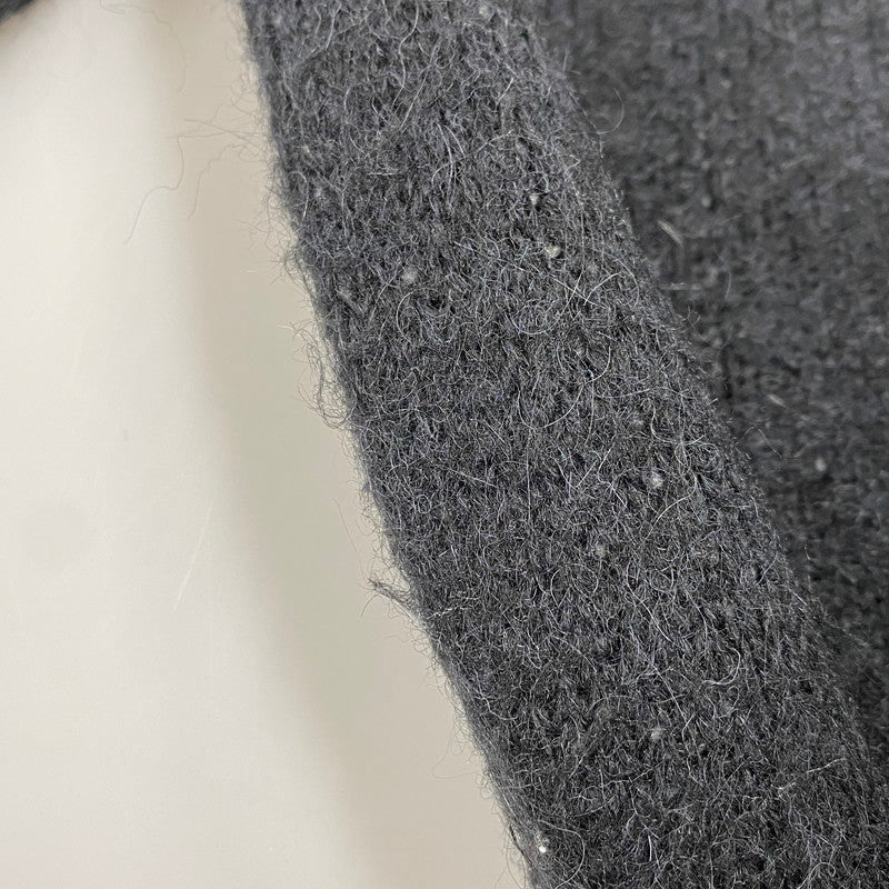 【中古品】【メンズ】 117097 DICE MOHAIR SWEATER ダイス モヘア セーター トップス 142-260412-kh-03-izu サイズ：L カラー：ブラック 万代Net店