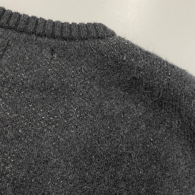 【中古品】【メンズ】 117097 DICE MOHAIR SWEATER ダイス モヘア セーター トップス 142-260412-kh-03-izu サイズ：L カラー：ブラック 万代Net店