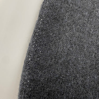 【中古品】【メンズ】 117097 DICE MOHAIR SWEATER ダイス モヘア セーター トップス 142-260412-kh-03-izu サイズ：L カラー：ブラック 万代Net店