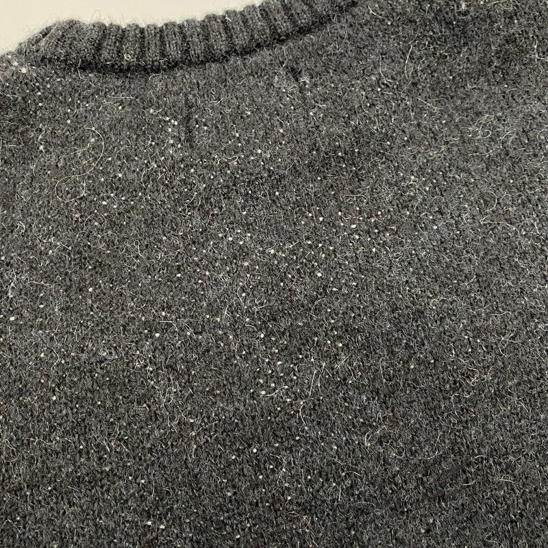 【中古品】【メンズ】 117097 DICE MOHAIR SWEATER ダイス モヘア セーター トップス 142-260412-kh-03-izu サイズ：L カラー：ブラック 万代Net店