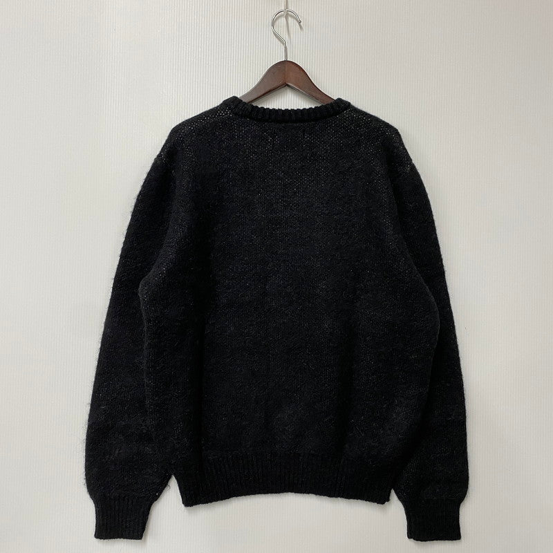 【中古品】【メンズ】 117097 DICE MOHAIR SWEATER ダイス モヘア セーター トップス 142-260412-kh-03-izu サイズ：L カラー：ブラック 万代Net店