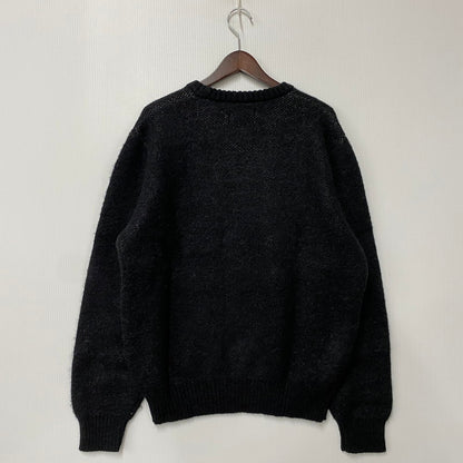 【中古品】【メンズ】 117097 DICE MOHAIR SWEATER ダイス モヘア セーター トップス 142-260412-kh-03-izu サイズ：L カラー：ブラック 万代Net店