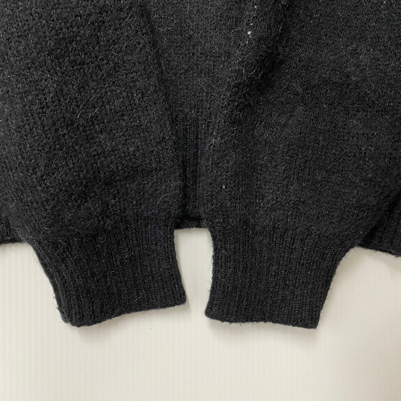 【中古品】【メンズ】 117097 DICE MOHAIR SWEATER ダイス モヘア セーター トップス 142-260412-kh-03-izu サイズ：L カラー：ブラック 万代Net店