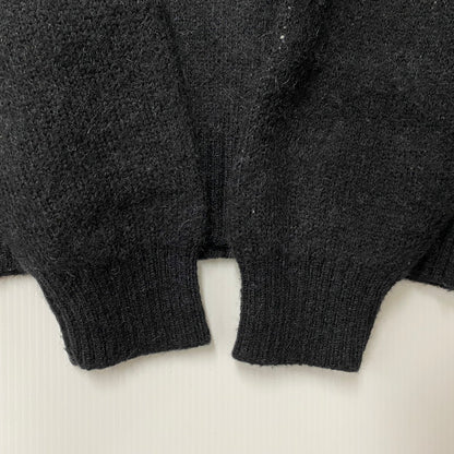 【中古品】【メンズ】 117097 DICE MOHAIR SWEATER ダイス モヘア セーター トップス 142-260412-kh-03-izu サイズ：L カラー：ブラック 万代Net店