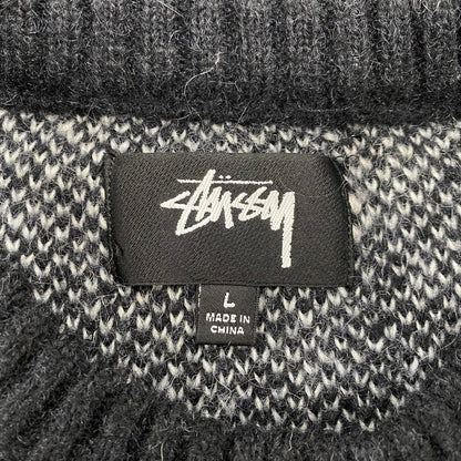 【中古品】【メンズ】 117097 DICE MOHAIR SWEATER ダイス モヘア セーター トップス 142-260412-kh-03-izu サイズ：L カラー：ブラック 万代Net店