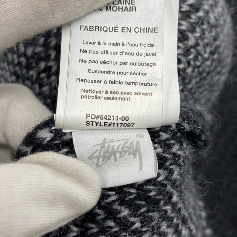 【中古品】【メンズ】 117097 DICE MOHAIR SWEATER ダイス モヘア セーター トップス 142-260412-kh-03-izu サイズ：L カラー：ブラック 万代Net店