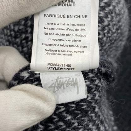 【中古品】【メンズ】 117097 DICE MOHAIR SWEATER ダイス モヘア セーター トップス 142-260412-kh-03-izu サイズ：L カラー：ブラック 万代Net店