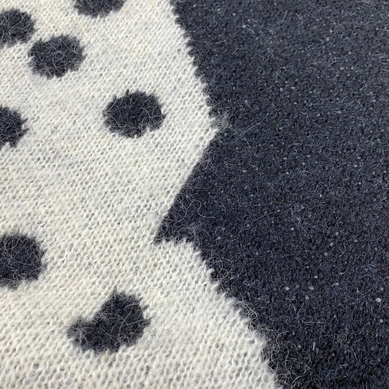 【中古品】【メンズ】 117097 DICE MOHAIR SWEATER ダイス モヘア セーター トップス 142-260412-kh-03-izu サイズ：L カラー：ブラック 万代Net店
