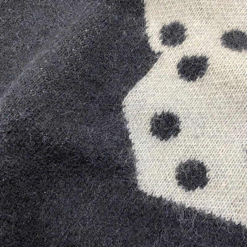 【中古品】【メンズ】 117097 DICE MOHAIR SWEATER ダイス モヘア セーター トップス 142-260412-kh-03-izu サイズ：L カラー：ブラック 万代Net店