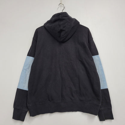 【現状渡し品】【メンズ】 Supreme シュプリーム × THE NORTH FACE ザノースフェイス BANDANA HOODED SWEATSHIRT NT02208I バンダナ フーデッド スウェットシャツ パーカー 149-260412-as-01-izu サイズ：L カラー：ブラック 万代Net店