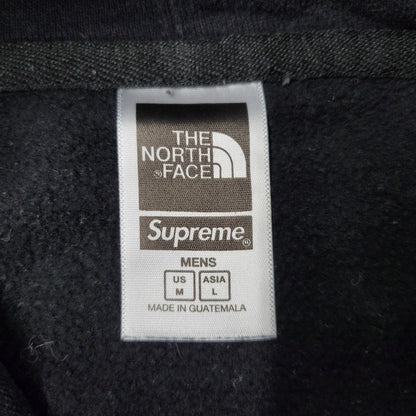 【現状渡し品】【メンズ】 Supreme シュプリーム × THE NORTH FACE ザノースフェイス BANDANA HOODED SWEATSHIRT NT02208I バンダナ フーデッド スウェットシャツ パーカー 149-260412-as-01-izu サイズ：L カラー：ブラック 万代Net店