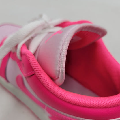 【中古品】【レディース】 NIKE GS ナイキ ジーエス 553560-661 AIR JORDAN 1 LOW VALENTINE’S DAY エア ジョーダン 1 ロー バレンタインデー スニーカー 靴 166-260411-kh-06-izu サイズ：23 カラー：PINK FOAM/HYPER PINK/SUMMIT WHITE 万代Net店
