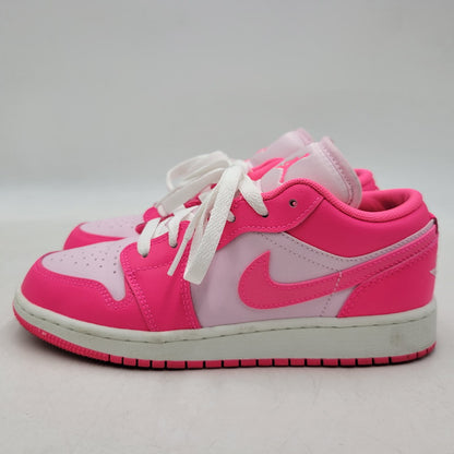 【中古品】【レディース】 NIKE GS ナイキ ジーエス 553560-661 AIR JORDAN 1 LOW VALENTINE’S DAY エア ジョーダン 1 ロー バレンタインデー スニーカー 靴 166-260411-kh-06-izu サイズ：23 カラー：PINK FOAM/HYPER PINK/SUMMIT WHITE 万代Net店