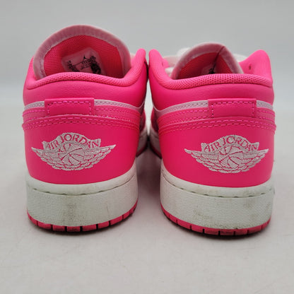 【中古品】【レディース】 NIKE GS ナイキ ジーエス 553560-661 AIR JORDAN 1 LOW VALENTINE’S DAY エア ジョーダン 1 ロー バレンタインデー スニーカー 靴 166-260411-kh-06-izu サイズ：23 カラー：PINK FOAM/HYPER PINK/SUMMIT WHITE 万代Net店