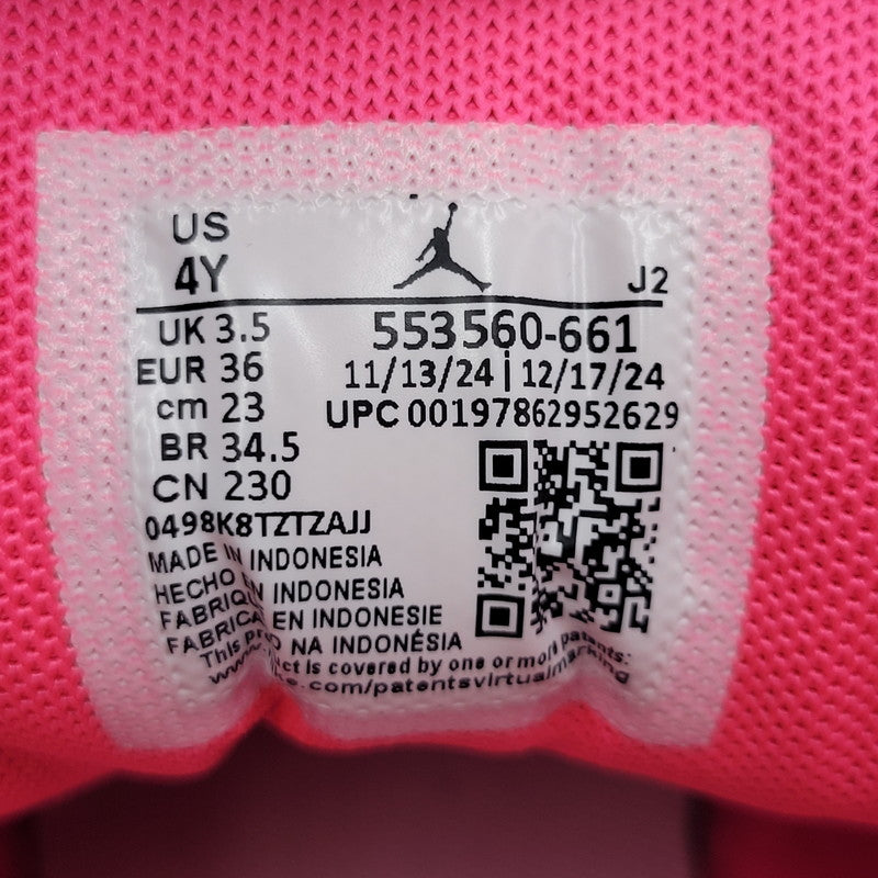 【中古品】【レディース】 NIKE GS ナイキ ジーエス 553560-661 AIR JORDAN 1 LOW VALENTINE’S DAY エア ジョーダン 1 ロー バレンタインデー スニーカー 靴 166-260411-kh-06-izu サイズ：23 カラー：PINK FOAM/HYPER PINK/SUMMIT WHITE 万代Net店