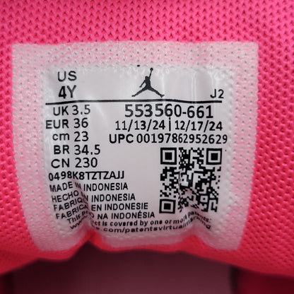 【中古品】【レディース】 NIKE GS ナイキ ジーエス 553560-661 AIR JORDAN 1 LOW VALENTINE’S DAY エア ジョーダン 1 ロー バレンタインデー スニーカー 靴 166-260411-kh-06-izu サイズ：23 カラー：PINK FOAM/HYPER PINK/SUMMIT WHITE 万代Net店