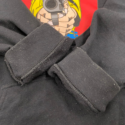 【中古品】【メンズ】 HOOK UPS フックアップス HOOK UPS BARREL OF A HOODIE フックアップス バレル オブ ア フーディー パーカー トップス 142-260412-kh-07-izu サイズ：XL カラー：ブラック 万代Net店