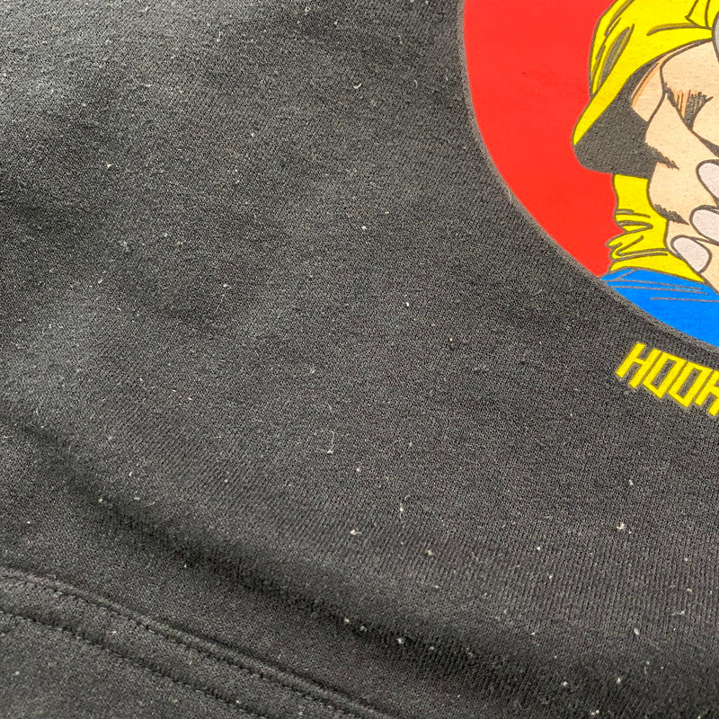 【中古品】【メンズ】 HOOK UPS フックアップス HOOK UPS BARREL OF A HOODIE フックアップス バレル オブ ア フーディー パーカー トップス 142-260412-kh-07-izu サイズ：XL カラー：ブラック 万代Net店