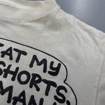 【現状渡し品】【メンズ】 DELTA デルタ THE SIMPSONS BART SS TEE ザ シンプソンズ バート ショートスリーブ Tシャツ トップス 146-260412-kh-06-izu サイズ：M カラー：ホワイト 万代Net店